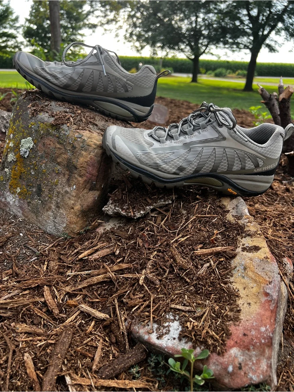 Merrell Women’s Grey Trail Running Shoe